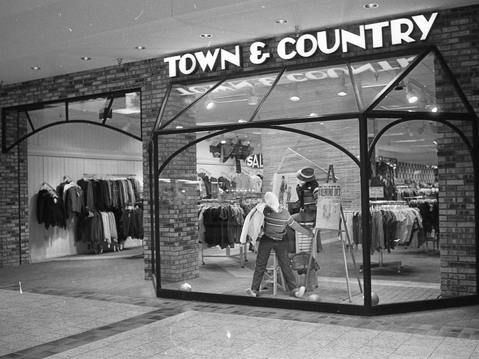 Lansing Mall - Vintage Photo